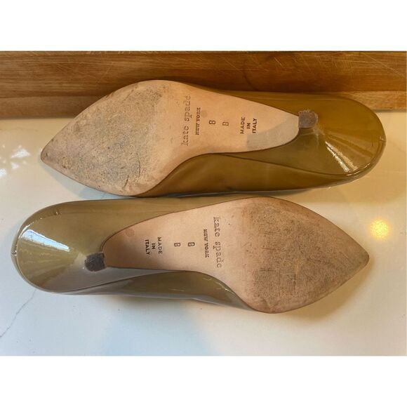 Kate Spade 2.5” Point Toe Pumps Nude Women’s Sz 8 - Picture 6 of 8